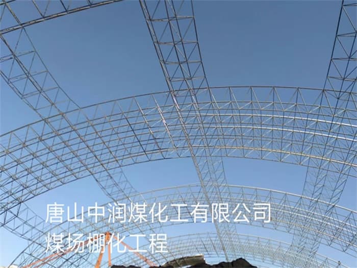 临海中润煤化工有限公司煤场棚化工程